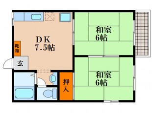 物件間取画像